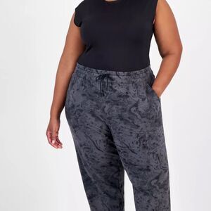 Ideology Charcoal Swirl Straight Leg